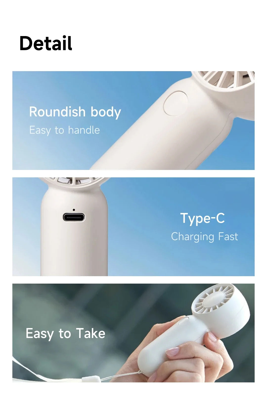 Handy Pocket Portable Mini Fan