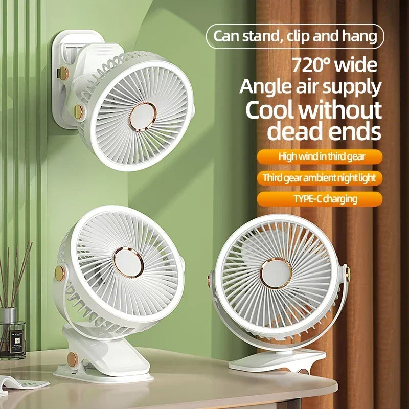 Portable Rechargeable Wireless Fan