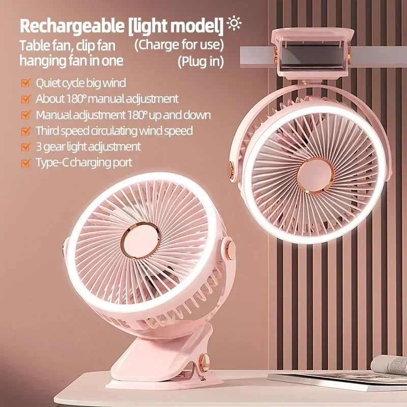 Portable Rechargeable Wireless Fan