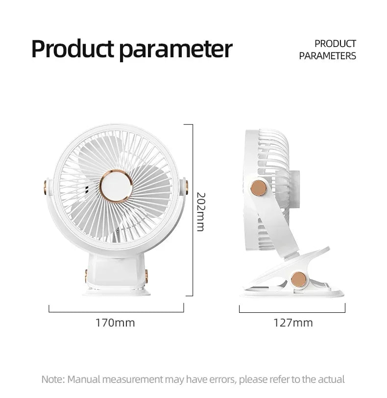 Portable Rechargeable Wireless Fan