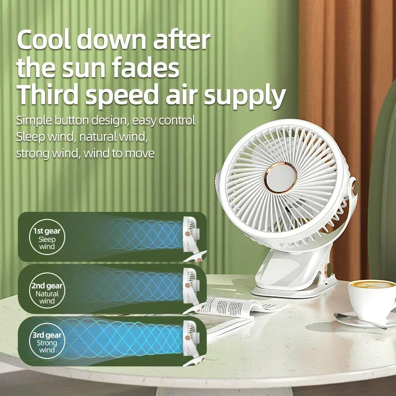 Portable Rechargeable Wireless Fan