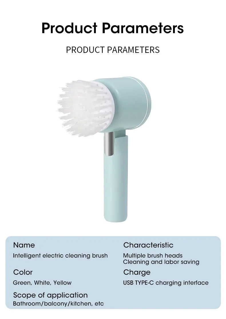 Electric Spin Scrubber