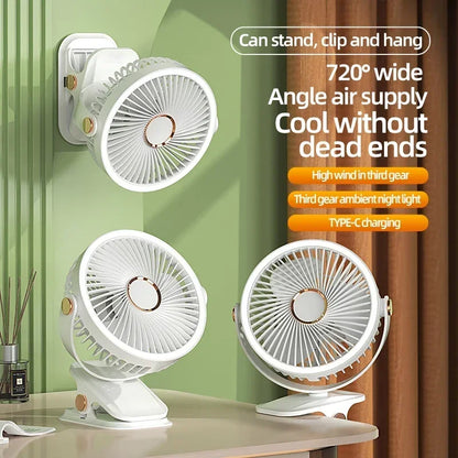 Portable Rechargeable Wireless Fan