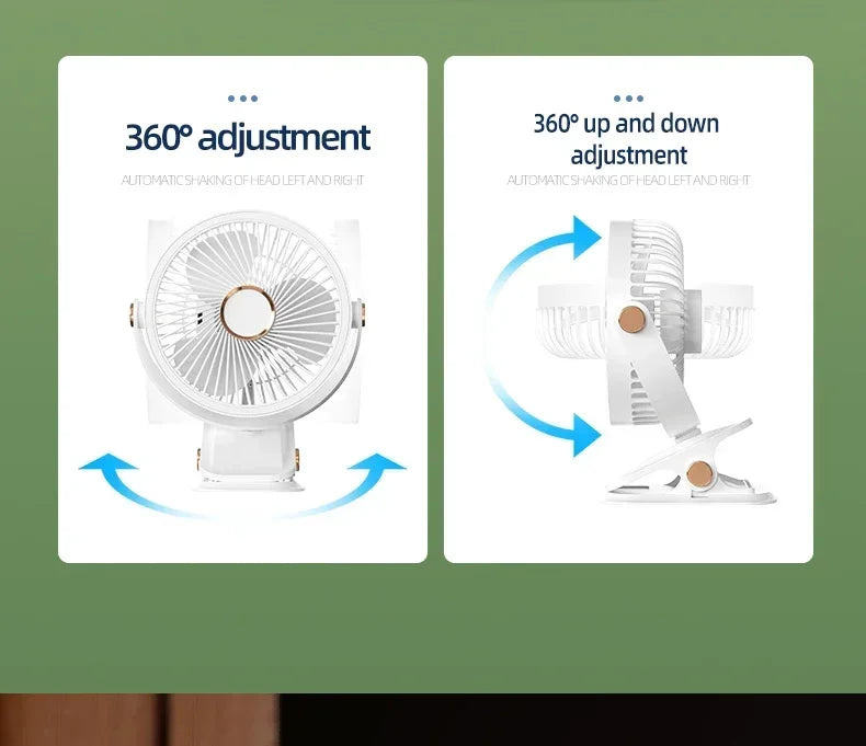 Portable Rechargeable Wireless Fan