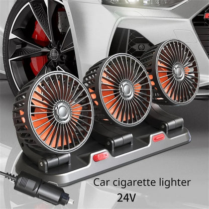 Car Fan 360° Adjustable Automotive Electric Fan