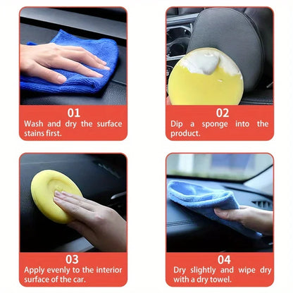 Universal Leather and Plastic Repair Polishing Wax