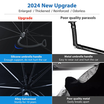 Car Foldable Windshield Sun Shade Umbrella
