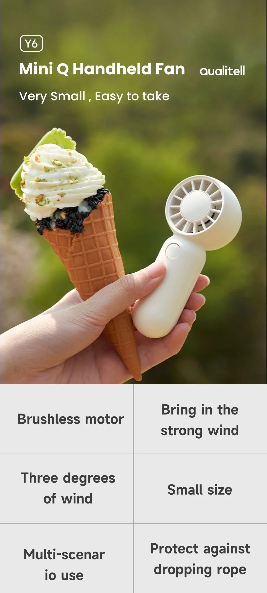 Handy Pocket Portable Mini Fan