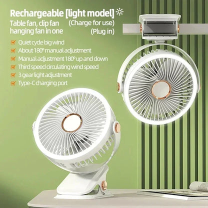 Portable Rechargeable Wireless Fan