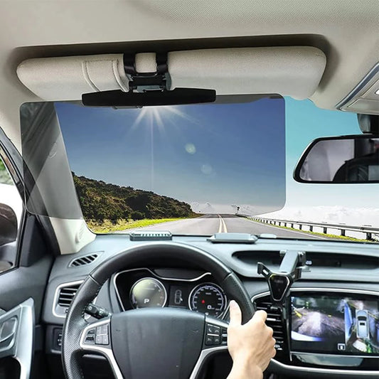 Universal Car Clear Day Night Sun Visor Mirror