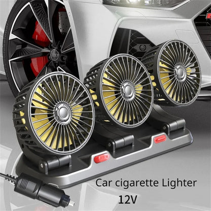 Car Fan 360° Adjustable Automotive Electric Fan