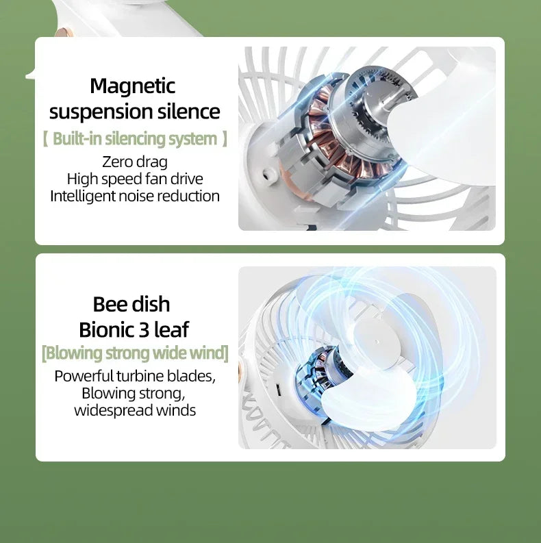 Portable Rechargeable Wireless Fan