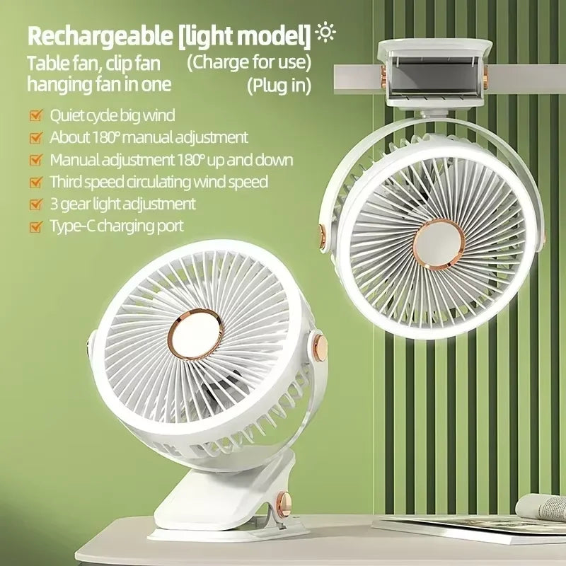 Portable Rechargeable Wireless Fan