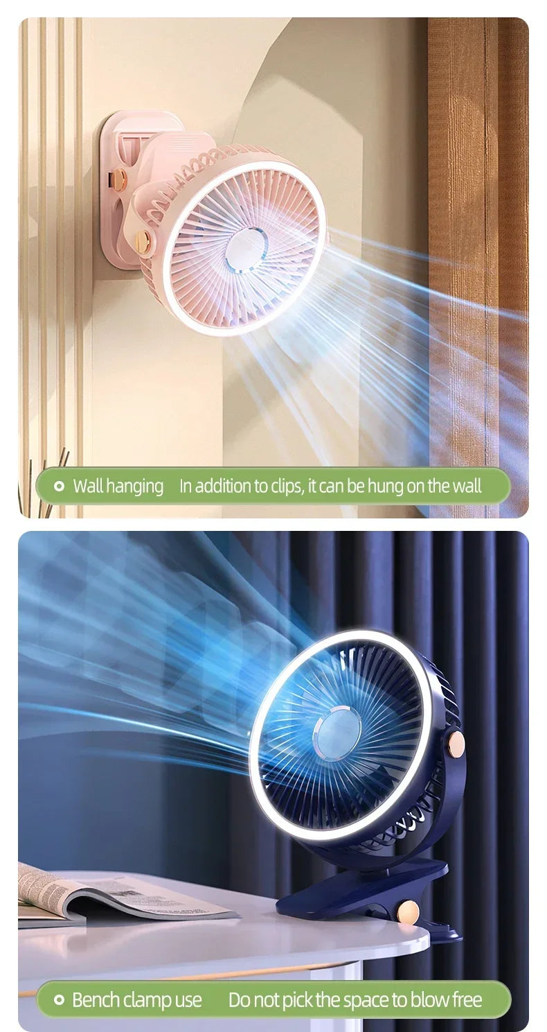 Portable Rechargeable Wireless Fan